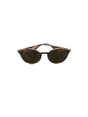 Ray-Ban RB4336CH Chromance Polarized Round Sunglasses in Shiny Havana